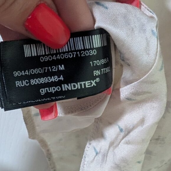 NEW Zara | Floral Print Satin Bodysuit - Picture 8 of 12